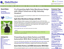 Tablet Screenshot of made2mentor.com
